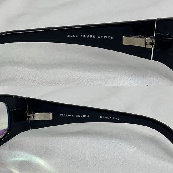 Blue Shark Optics Sunglasses Italian design mirror lenses, poker, gaming Small - Picture 10 of 10